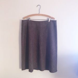 Lands End tweed Aline skirt